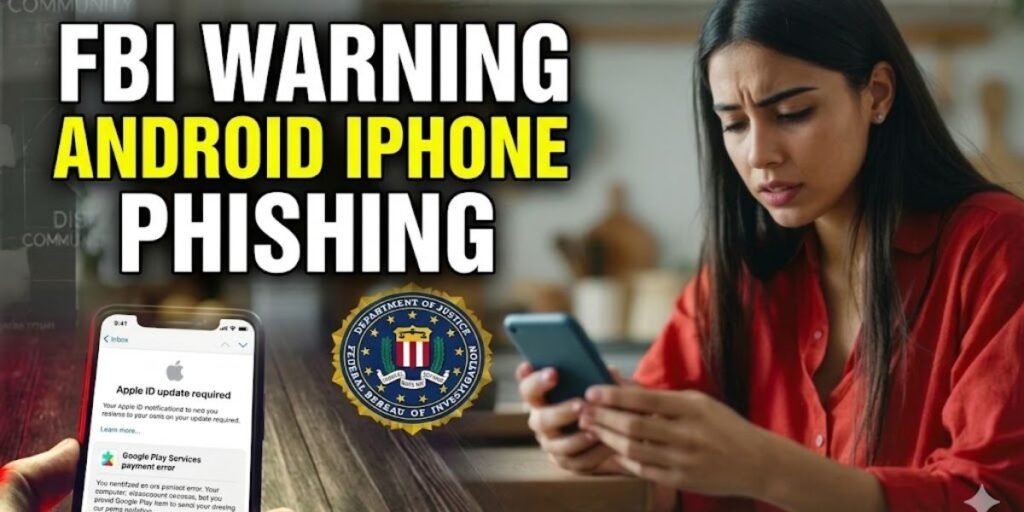 FBI Warning Android iPhone Phishing