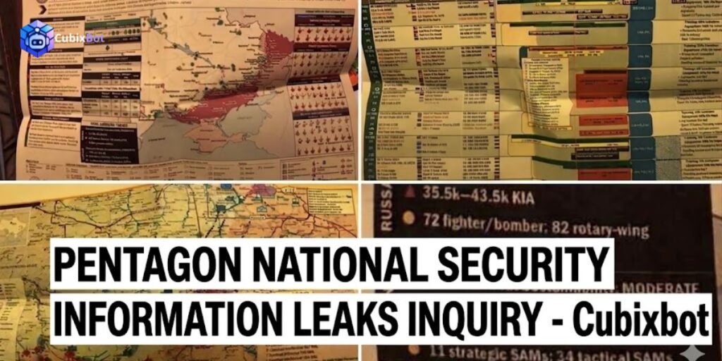 pentagon national security information leaks inquiry​