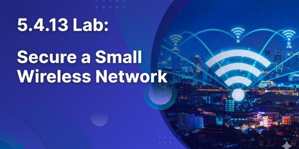 5.4.13 Lab: Secure a Small Wireless Network