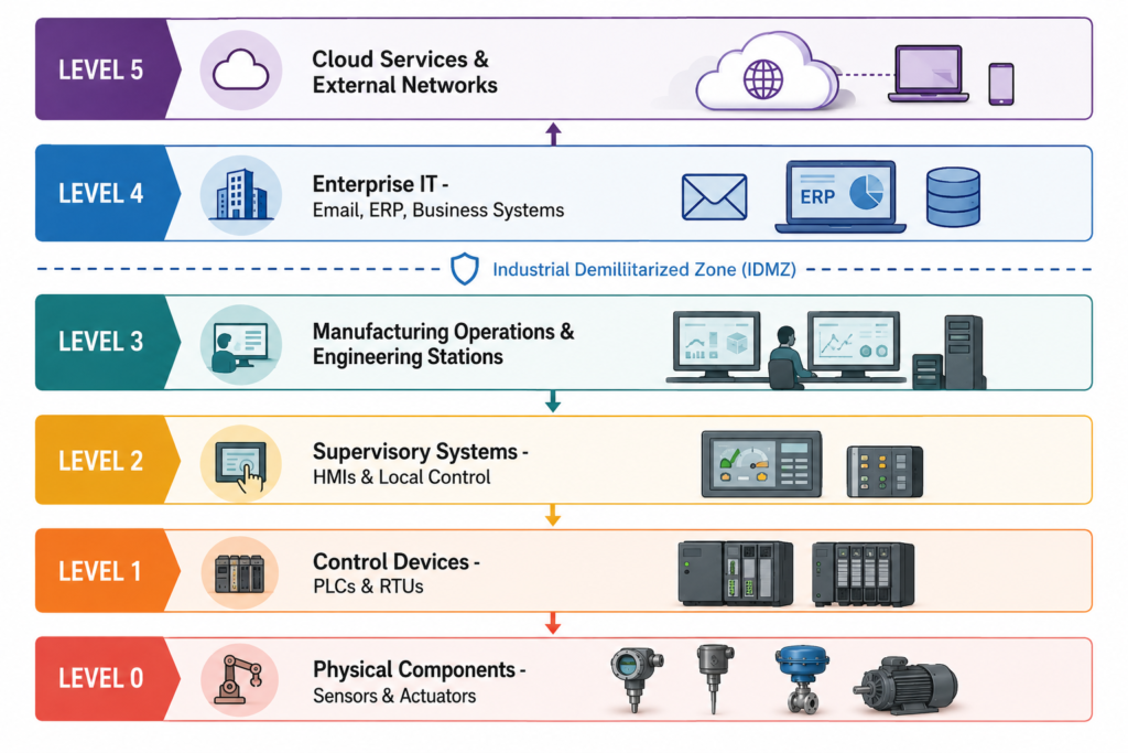 How Industrial Networks Are Organized