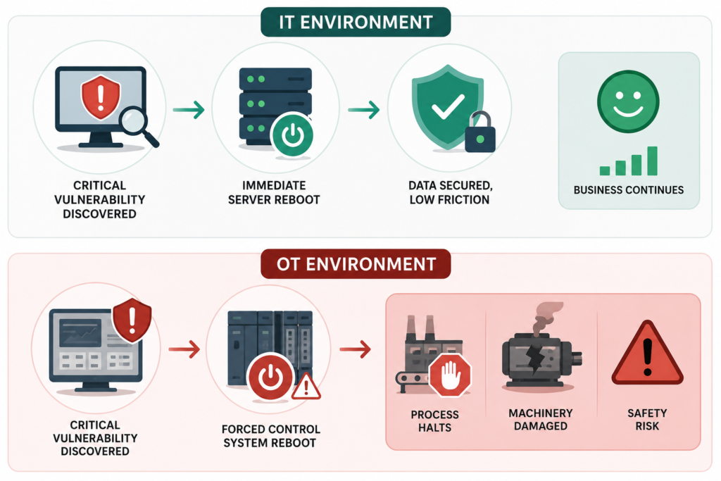 Why OT Is Different from Traditional Cybersecurity