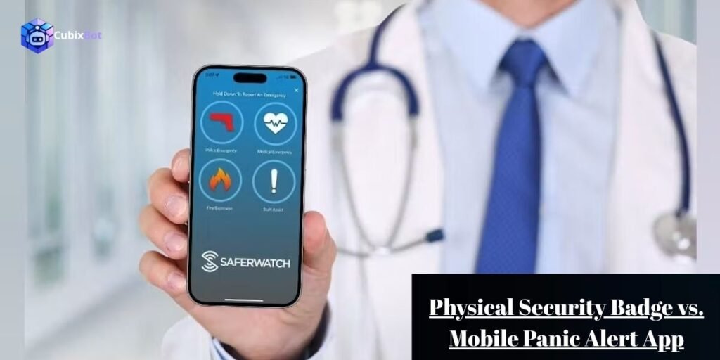 Physical Security Badge vs. Mobile Panic Alert App