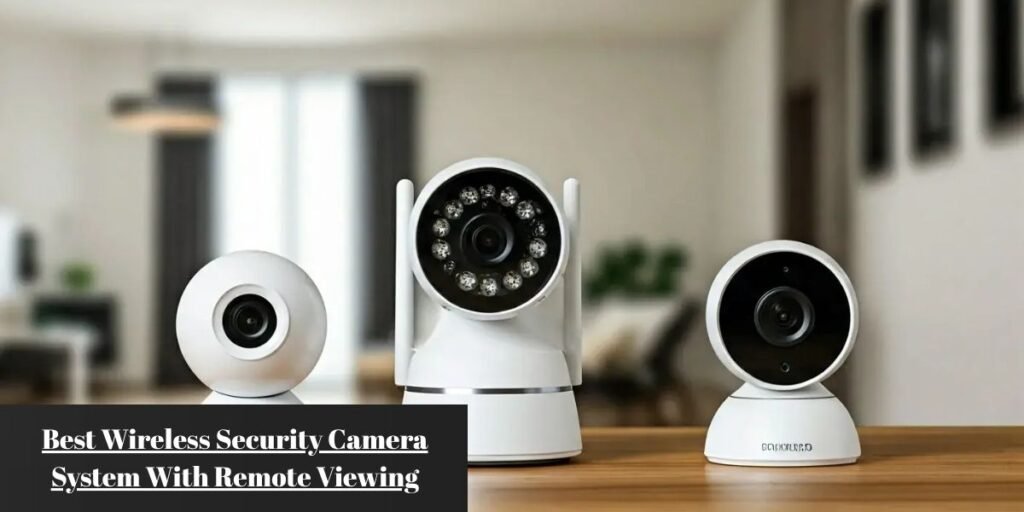 Best Wireless Security Camera Systems With Remote Viewing