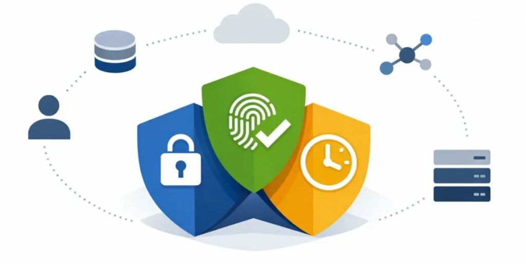 match the information security component with the description​